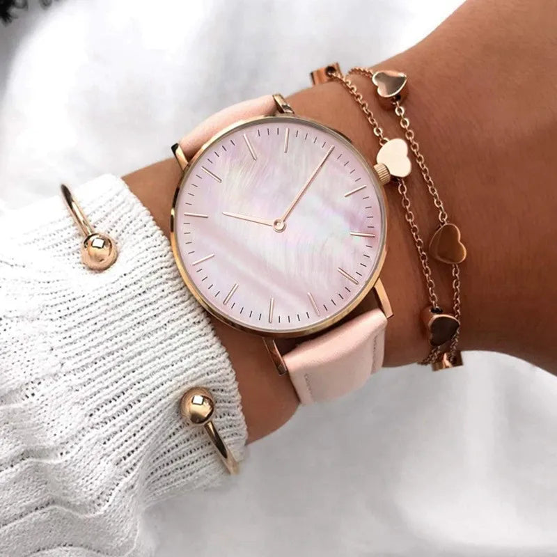 New Luxury Top Brand Women Quartz Watches Metal Mesh Watches For Women Ladies Casual Wristwatch Female Clock Relogio Feminino