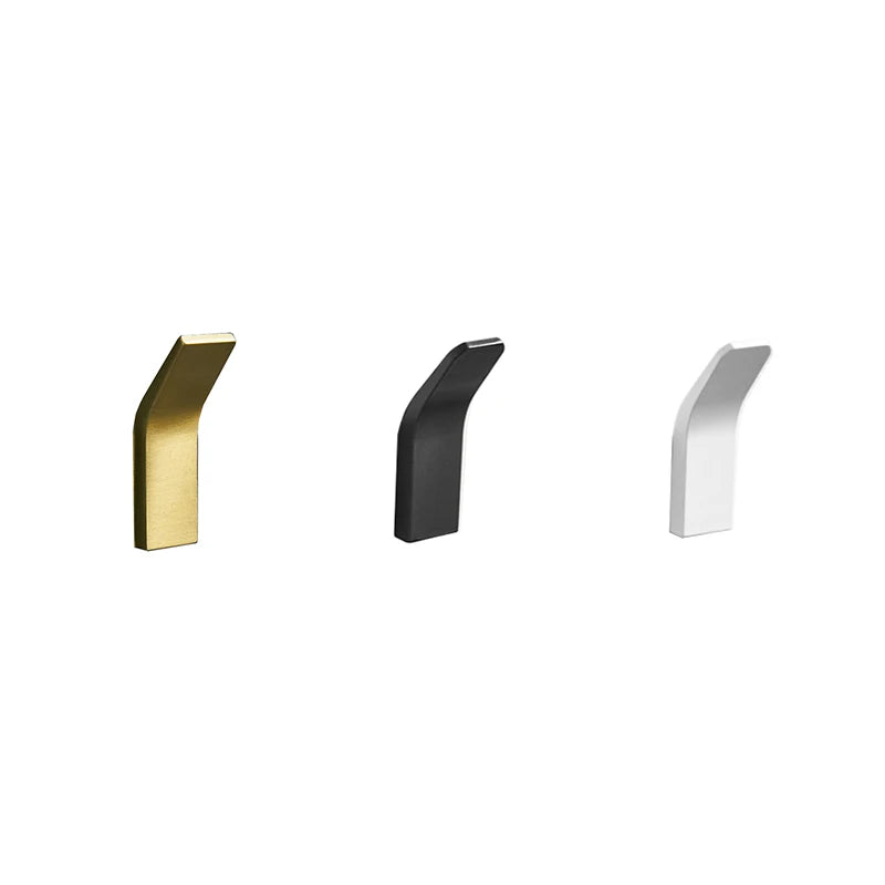 Bathroom Gold Black Robe Hook Wall Hook Towel Hook For Coat Hook Rustproof Hook Hanger Clothes Hangers For Kitchen Accessories
