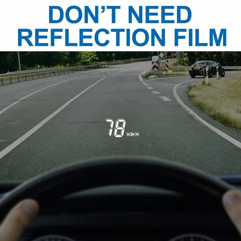 car Speed Projector windshield head up display A100 car gadgets Automobile obd2 HUD Rise Monitor OBD 2 Driving Computer