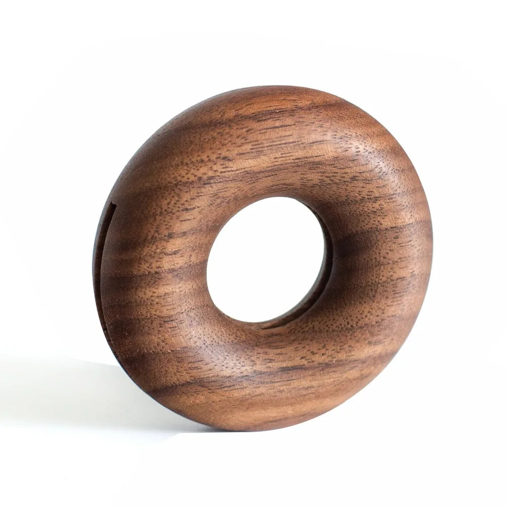 Wood Bag Clips Bag Sealer Nordic Doughnut Shape Gadgets Inteligentes Snacks Food Clip Kitchen Storage Organization Kitchen Tools