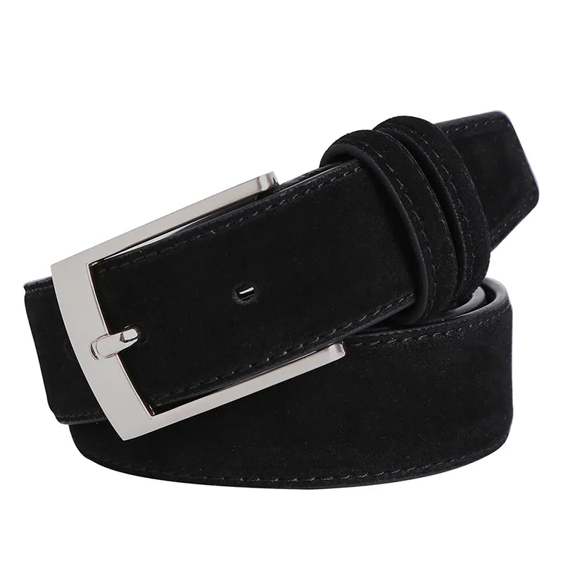 New Style Fashion Brand Welor Genuine Leather Belt For Jeans Leather Belt Men Mens Belts Luxury Suede Belt Straps