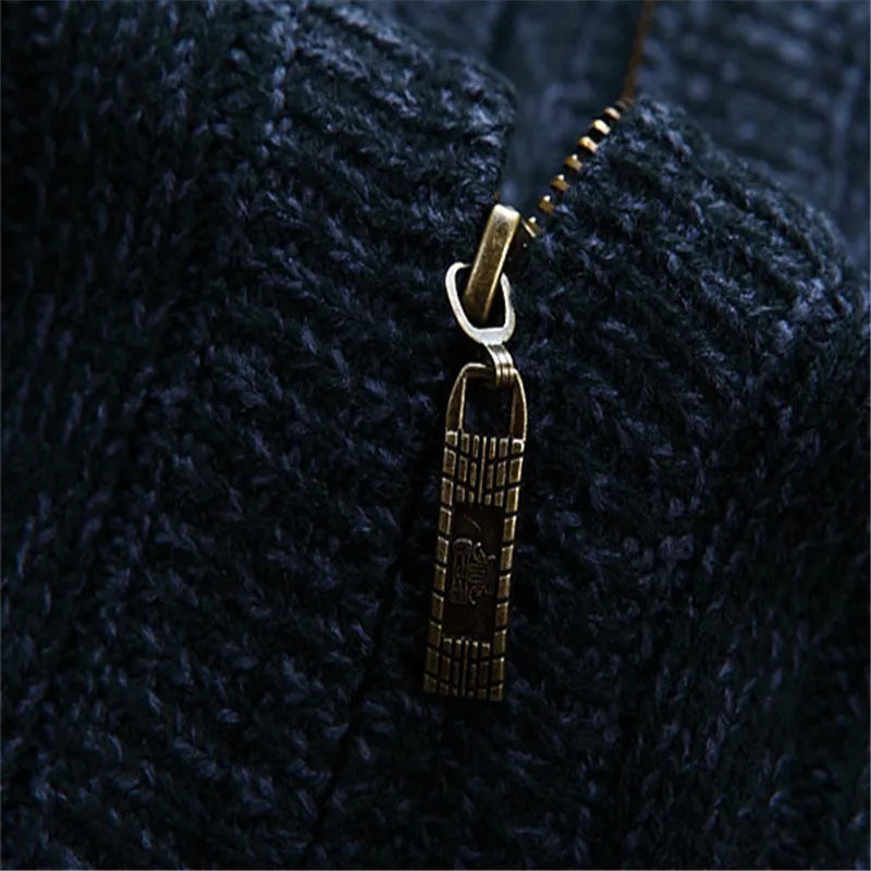 Sweater Male 2020 Wool Cotton Cardigan Autumn Men's Winter Sweater Kint Wear Knitwear Coats Clothing