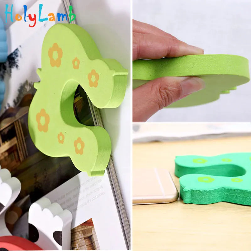 Child Safety Protection Baby Safety Cute Animal Security Card Door Stopper Baby Newborn Care Child Lock Protection From Children