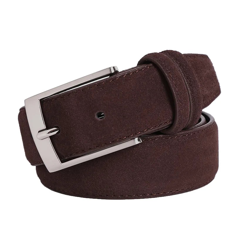 New Style Fashion Brand Welor Genuine Leather Belt For Jeans Leather Belt Men Mens Belts Luxury Suede Belt Straps
