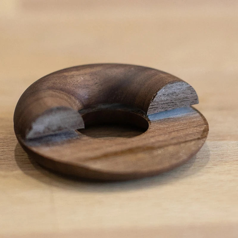 Wood Bag Clips Bag Sealer Nordic Doughnut Shape Gadgets Inteligentes Snacks Food Clip Kitchen Storage Organization Kitchen Tools