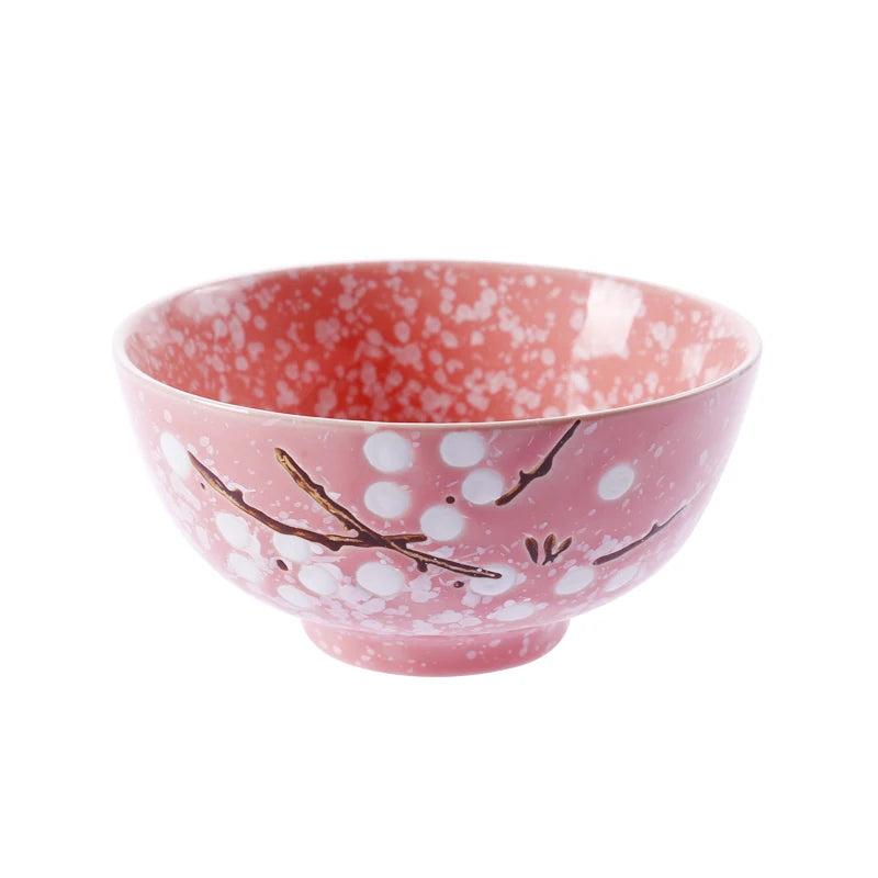 1pc Underglaze Japanese Style Ceramic Bowl Creative Home Child Rice Bowl