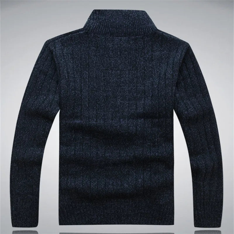Sweater Male 2020 Wool Cotton Cardigan Autumn Men's Winter Sweater Kint Wear Knitwear Coats Clothing