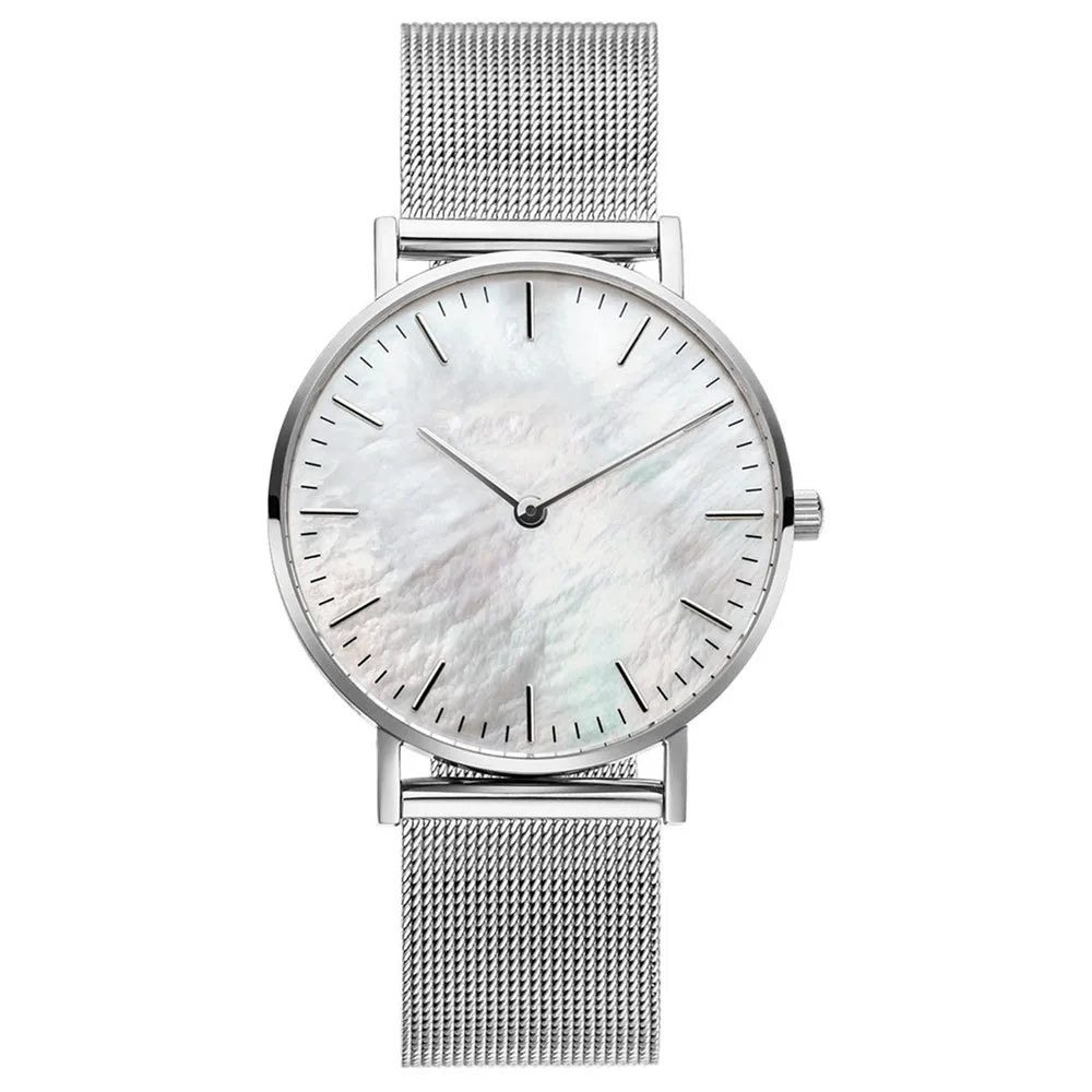 New Luxury Top Brand Women Quartz Watches Metal Mesh Watches For Women Ladies Casual Wristwatch Female Clock Relogio Feminino