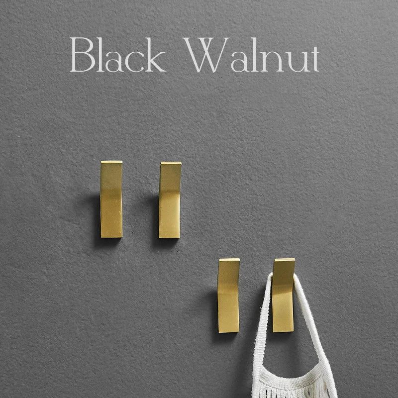 Bathroom Gold Black Robe Hook Wall Hook Towel Hook For Coat Hook Rustproof Hook Hanger Clothes Hangers For Kitchen Accessories