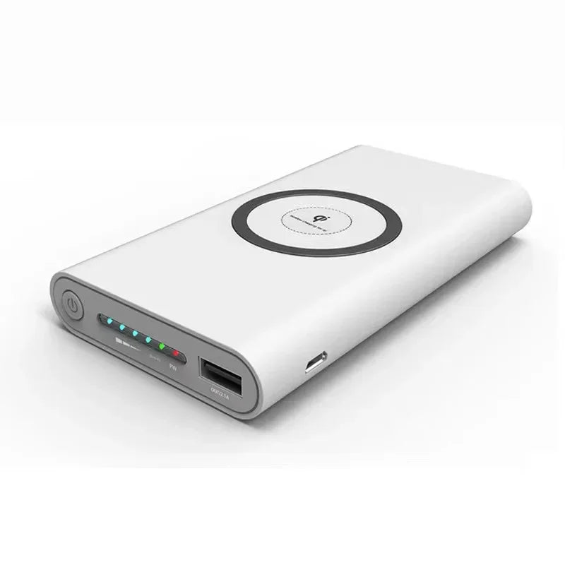 Free Shipping 200000mAh Wireless Power Bank Two-Way Fast Charging Powerbank Portable Charger Type-c External Battery For IPhone