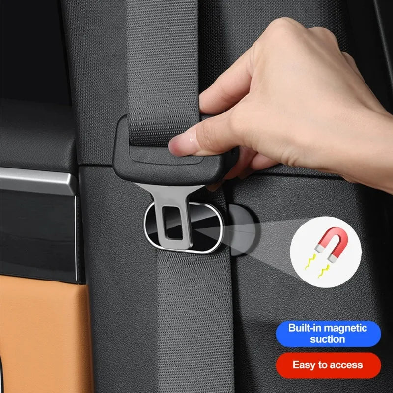 Magnetischer Autos Icherheits Gurt Halter Verschleiß Schutz Kleber Verstellbarer Befestigungs Clip Für Auto Innenraum Zubehör