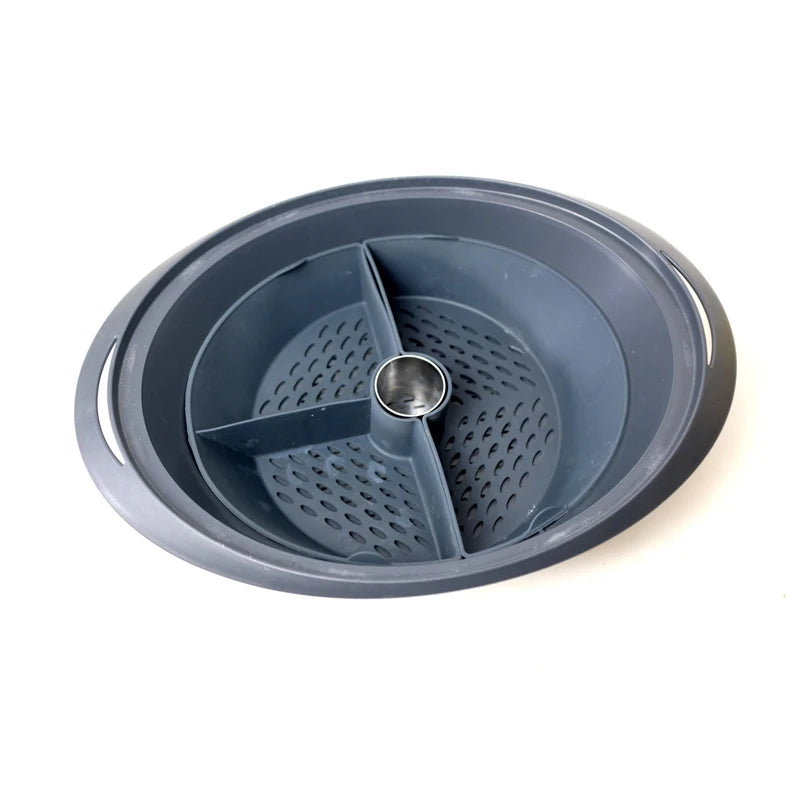 Cooking Chamber Divider Tray Pan Non Stick Food Grade Silicone 304 Stainless Steel for Vorwerk Thermomix TM5 TM6 TM31