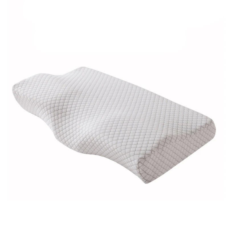 Cooling Gel Pillow for Sleeping Slow Rebound Cervical Contour Orthopedic Pillow Ergonomic Memory Foam Cervical Massage Pillow