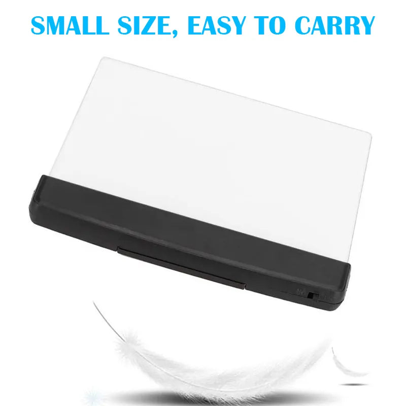 Led Flat Night Vision Reading Light Tablet Book Light Eye Protection Student Night Reading Lamp Flat Plate Car Travel Panel LED