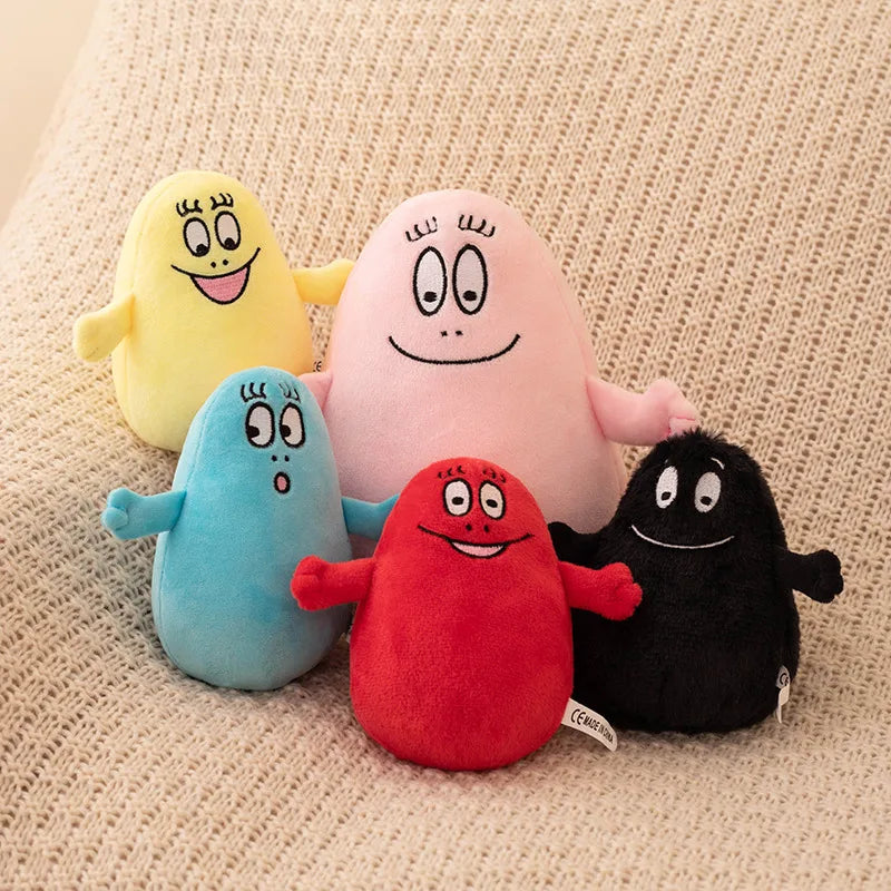 Cartoon Barbapapa Plush Toys Soft Stuffed Dolls For Baby Kids Comfort Soft Gift Toys Home Decora Girls Children Birthday Gifts