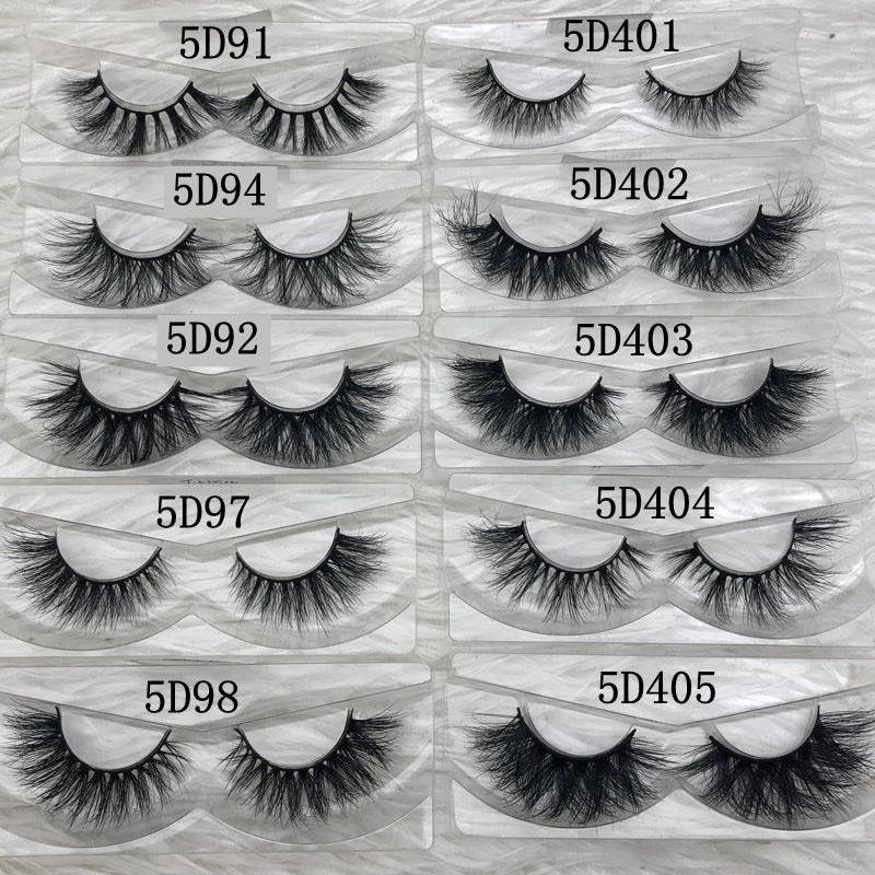Mikiwi Thick Long 5D mink eyelashes long lasting mink lashes natural dramatic volume eyelashes extension 3d false eyelash