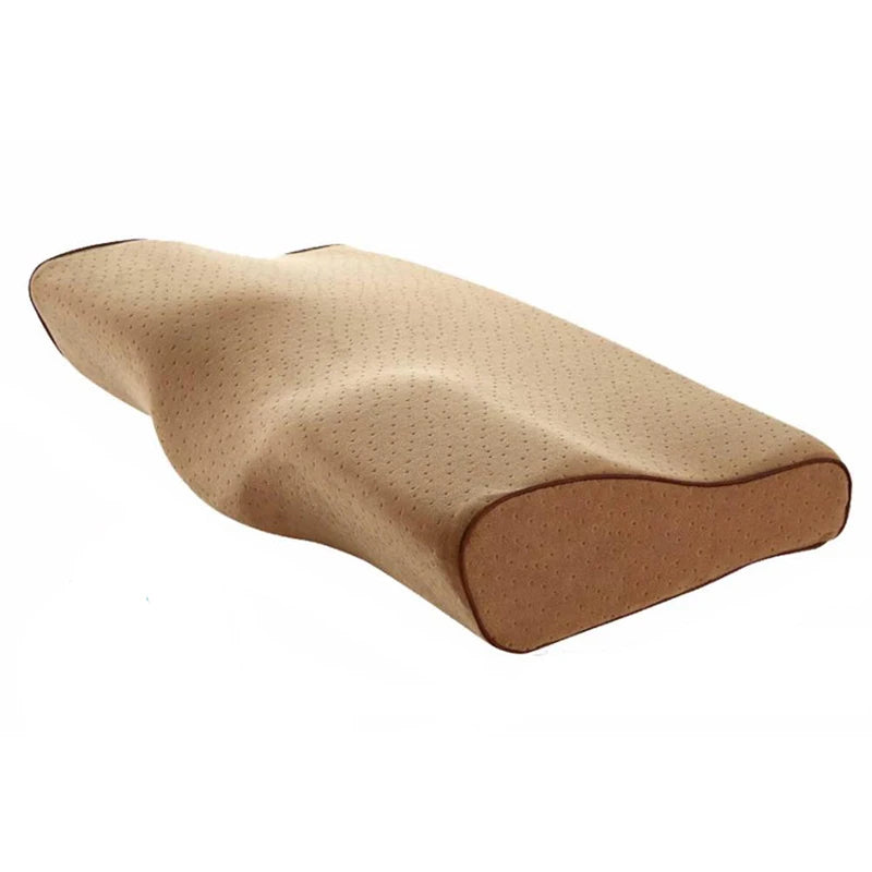 Cooling Gel Pillow for Sleeping Slow Rebound Cervical Contour Orthopedic Pillow Ergonomic Memory Foam Cervical Massage Pillow