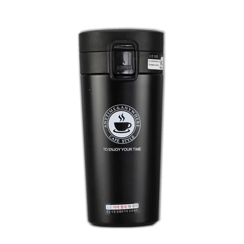 HOT Premium Travel Coffee Mug Stainless Steel Thermos Tumbler Cups Vacuum Flask thermo Water Bottle Tea Mug Thermocup