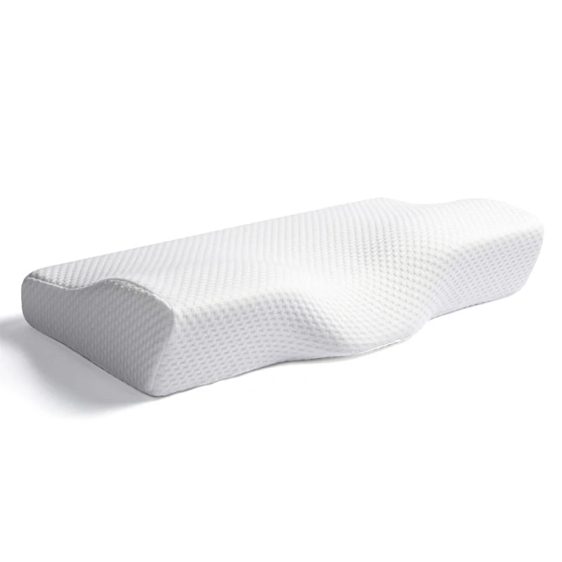 Cooling Gel Pillow for Sleeping Slow Rebound Cervical Contour Orthopedic Pillow Ergonomic Memory Foam Cervical Massage Pillow