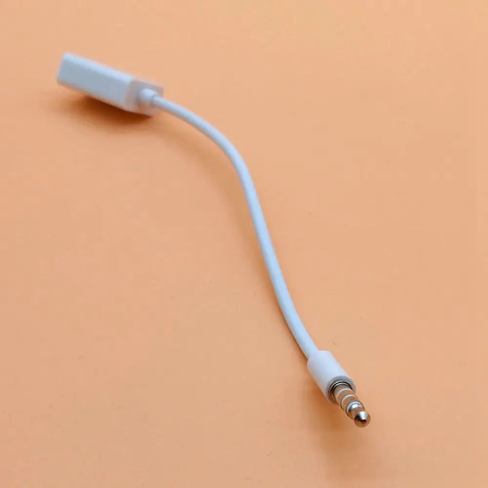 Jack 3,5 AUX Audio Stecker Zu USB 2,0 Konverter Aux Kabel Für Auto MP3 Lautsprecher U Disk USB flash stick Zubehör 3,5mm