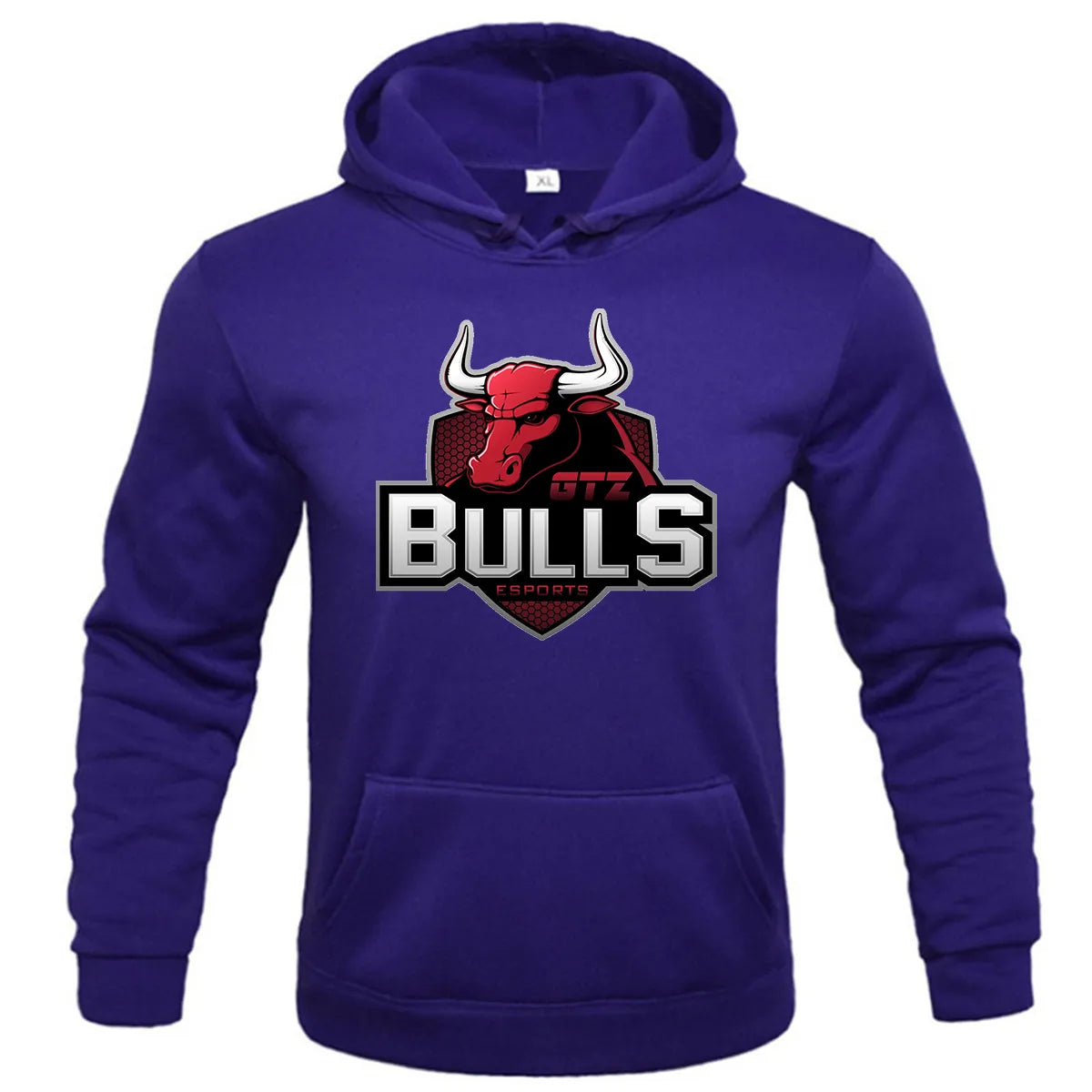 Fashion basketball team "Chicago Bulls" men's Hoodie casual outdoor sports loose street cool new print men's fleece pullover