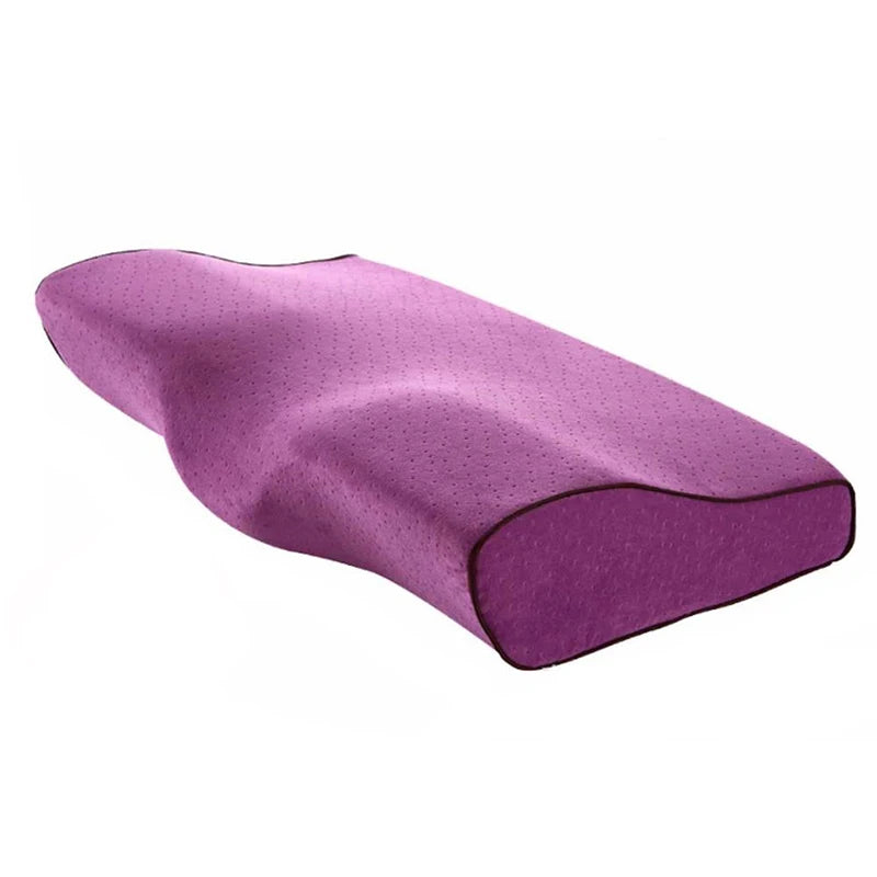 Cooling Gel Pillow for Sleeping Slow Rebound Cervical Contour Orthopedic Pillow Ergonomic Memory Foam Cervical Massage Pillow