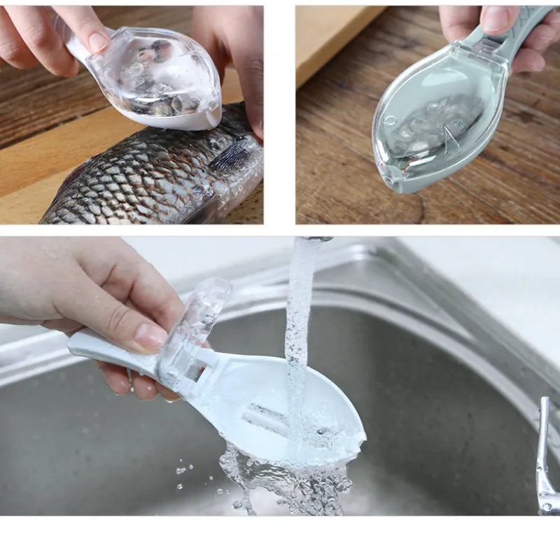 Fish skin brush scraping fish scale brush grater quick disassembly fish knife cleaning peeling skin scraper scraper fish scaler