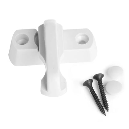 2021 New Plastic Child Safe Security Window Door Sash Lock Safety Lever Handle Sweep Latch