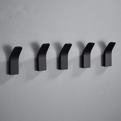 Bathroom Gold Black Robe Hook Wall Hook Towel Hook For Coat Hook Rustproof Hook Hanger Clothes Hangers For Kitchen Accessories