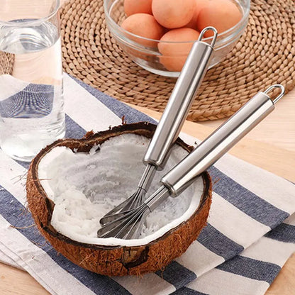 Coconut Planer Slicer Stainless Steel Coconut Shredded Scraper Coconut Meat Fish Scaler Planer Vegetable Grater Kitchen Supplies