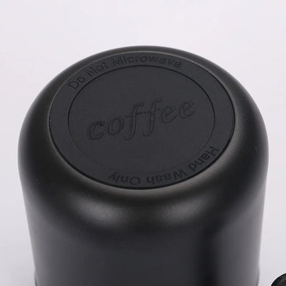 2023 New Product Office Coffee Cup Stainless Steel Double-Layer Vacuum Spray Paint Mug With Handle Heat Preservation Coffee Cup