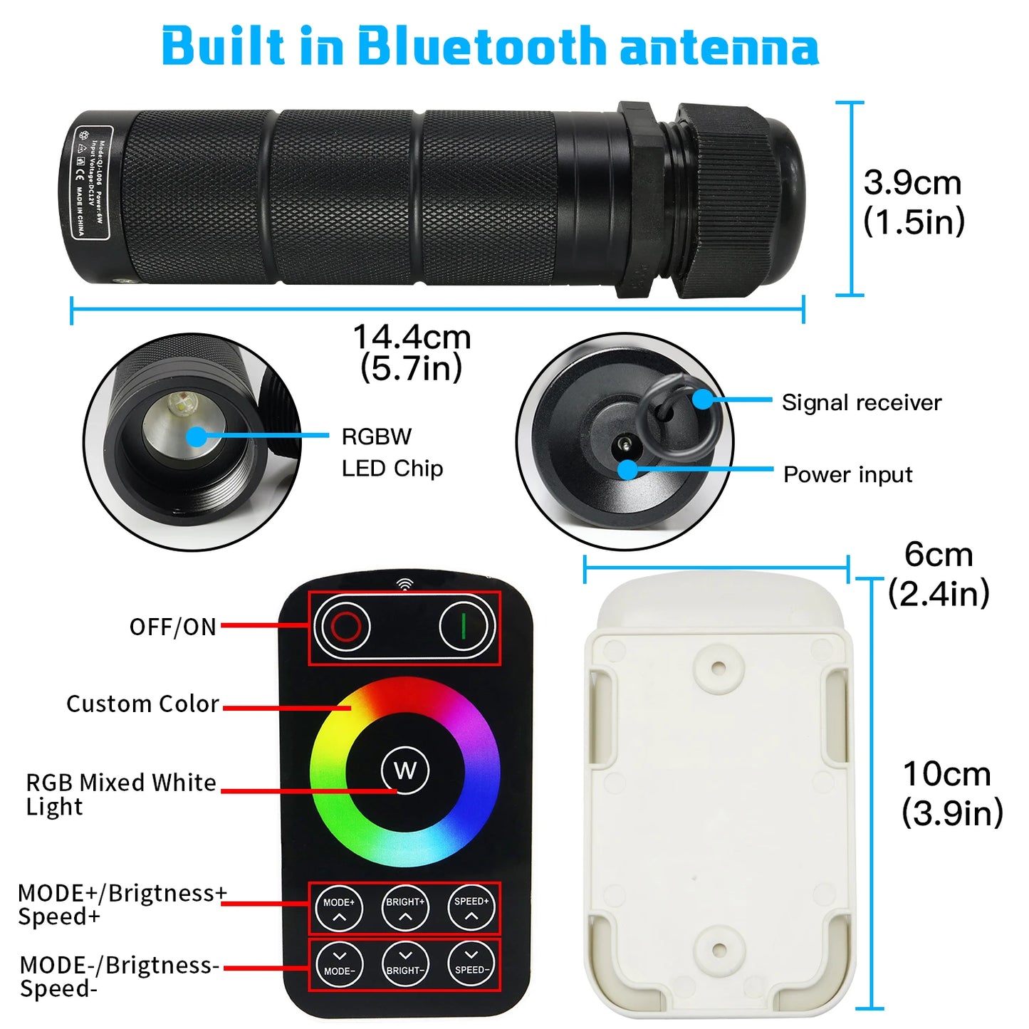 DC12V Car Roof Star Light 6W RGB Fiber Optic Star Ceiling Kit Bluetooth app Fiber Optic Light for Optical Fiber Starry Sky