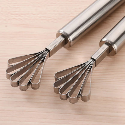 Coconut Planer Slicer Stainless Steel Coconut Shredded Scraper Coconut Meat Fish Scaler Planer Vegetable Grater Kitchen Supplies
