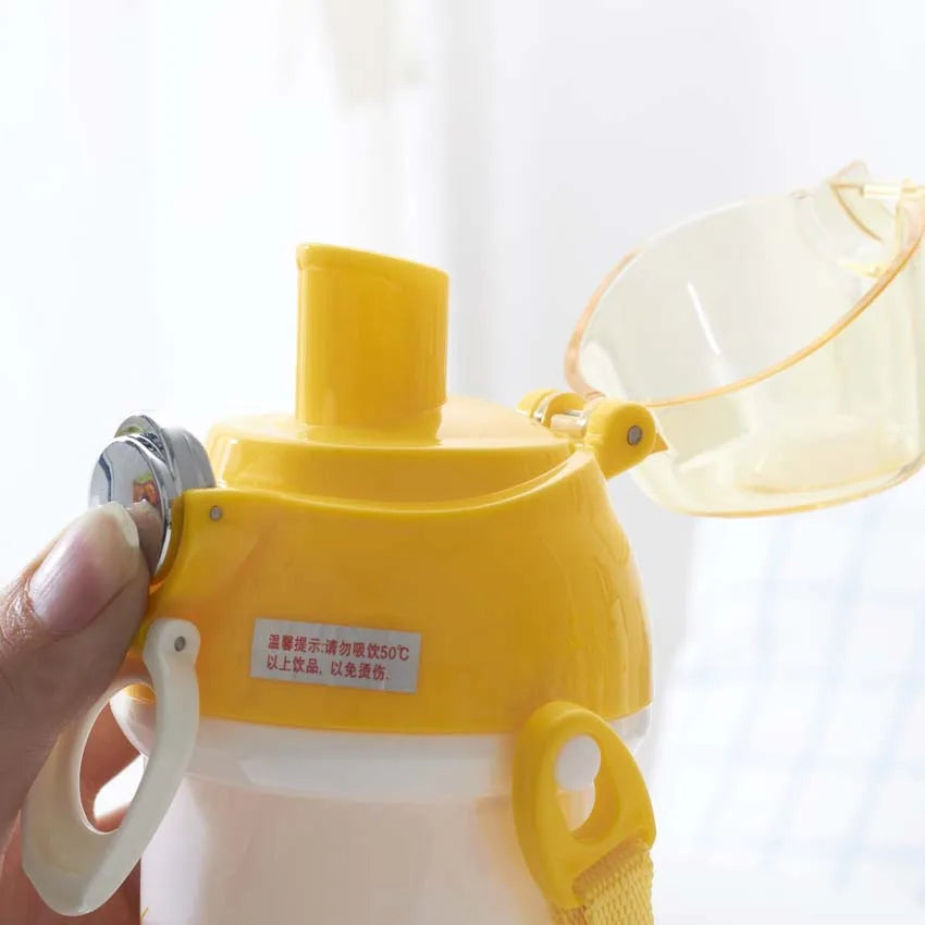 460ml Baby Water Bottle Kid Bottles Child Drinking Bottle for Water Sport Feeding Plastic Tumbler Leak Proof