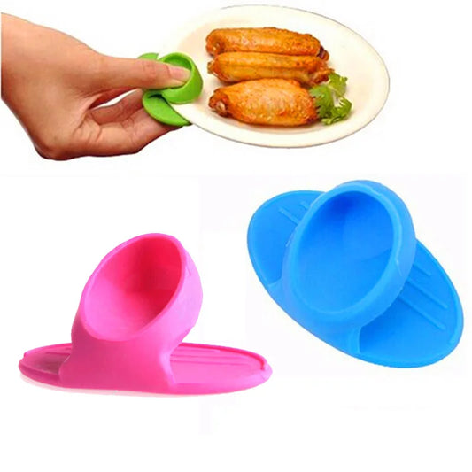 Silikon Fingergriff, Hitzebeständige Und Anti-verbrühende Handschuhe