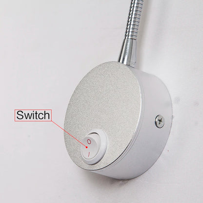 [YGFEEL] 3W LED Wall Lamps Children Reading Lamp Bedroom Bedside Lighting AC90-260V Aluminum Material 360 Degree Adjustable
