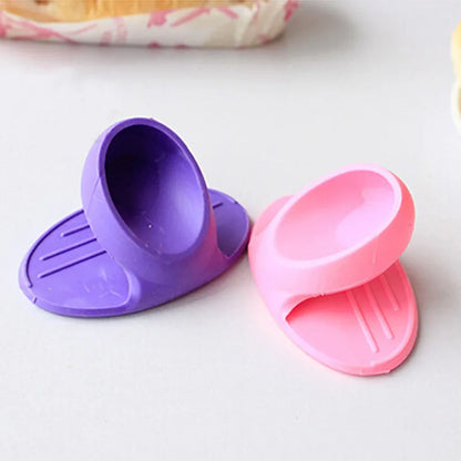 Silikon Fingergriff, Hitzebeständige Und Anti-verbrühende Handschuhe