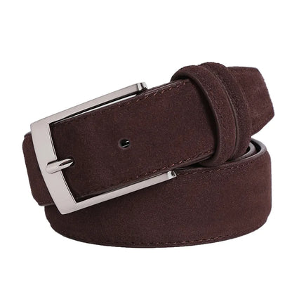 New Style Fashion Brand Welor Genuine Leather Belt For Jeans Leather Belt Men Mens Belts Luxury Suede Belt Straps