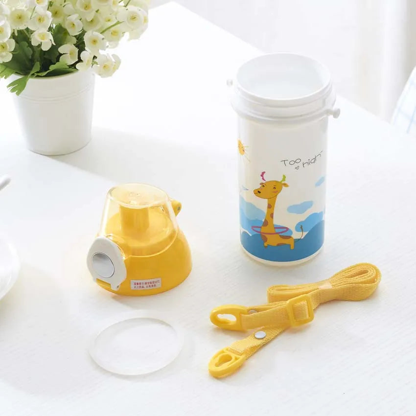 460ml Baby Water Bottle Kid Bottles Child Drinking Bottle for Water Sport Feeding Plastic Tumbler Leak Proof