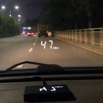 car Speed Projector windshield head up display  A100 car gadgets Automobile obd2 HUD Rise Monitor OBD 2 Driving Computer