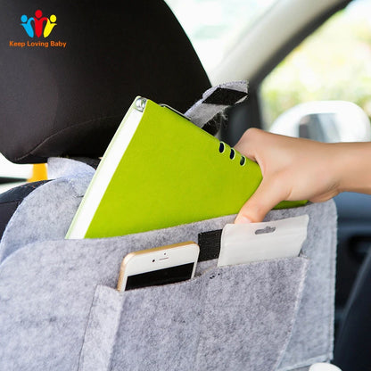 Shopping Car Covers Design Fashion Car Seat Storage Bag Styling Multifunction Back Bag Child Safety Seat Shopping Car Cover