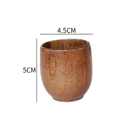 Wooden Big Belly Cups Handmade Natural Spruce Wood Cups Beer Tea Coffee Milk Water Cup Kitchen Bar Drinkware Dropshipping