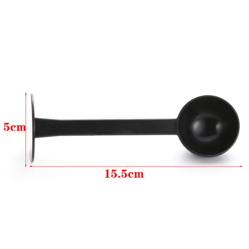2 In 1 Measurement Coffee Bean Spoon Tamping Coffee Measuring Spoon Espresso Machine Powder Spoon Coffee Kitchen Tool Dropship