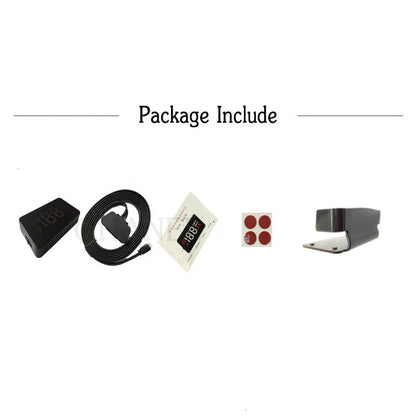 car Speed Projector windshield head up display  A100 car gadgets Automobile obd2 HUD Rise Monitor OBD 2 Driving Computer