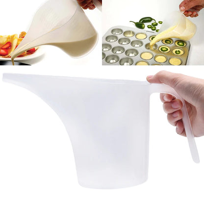 1pc, Messbecher, Kunststoff-Flüssigkeitsmessbecher