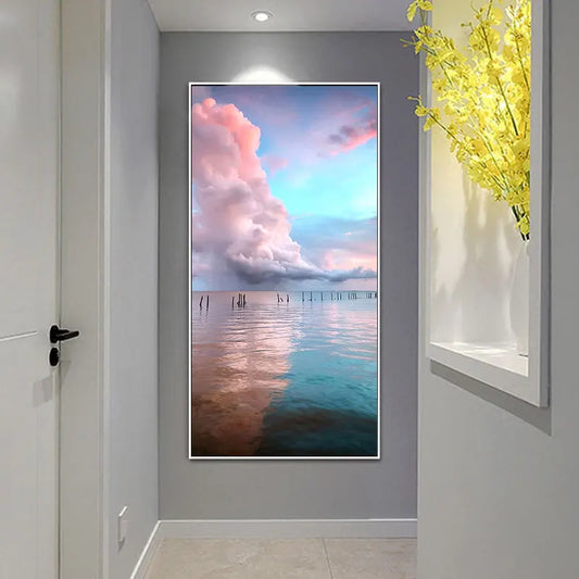 Natural Scenery Poster Nordic Dekoration Decorative Wall Art Interior Frameless Canvas Painting Print Picture Room Home Decor