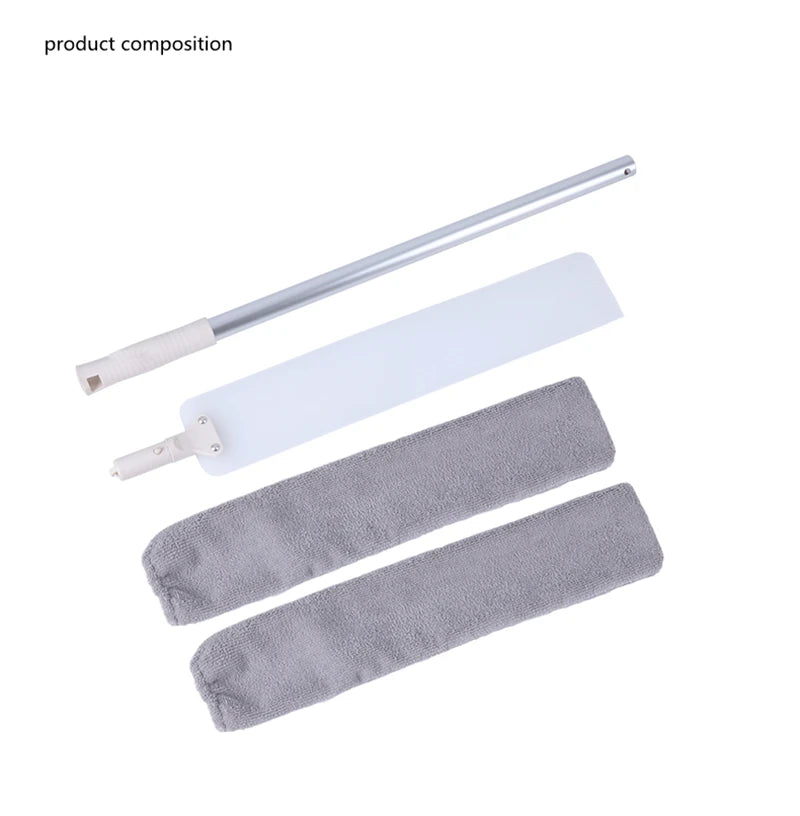 Limpieza Hogar Bedside Dust Brush Stair Corner Household Artifacts Bed Bottom Gap Clean Fur Hair Dusty Magic Microfiber Duster