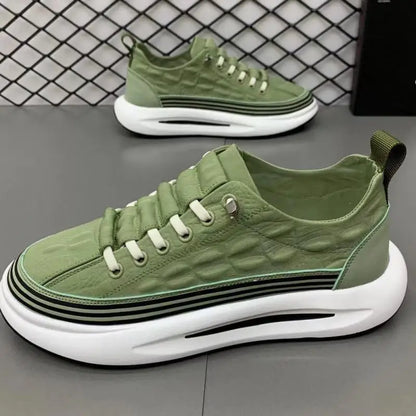 Casual Shoes Men Summer Fashion Breathable New Cloth Shoe Men's Comfortable Lightweight Daddy Shoes High Quality Male Sneakers