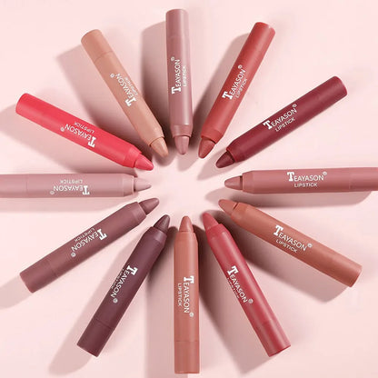 Lippenstift von Teayason in 12 verschiedenen Farben