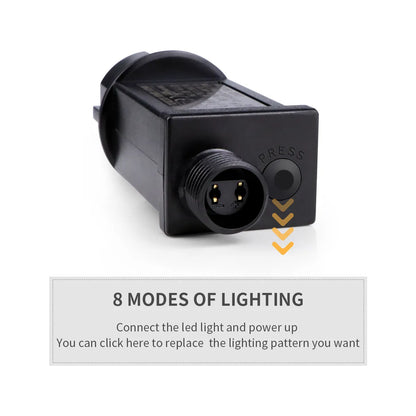 50-100 M dekorative Lichterkette